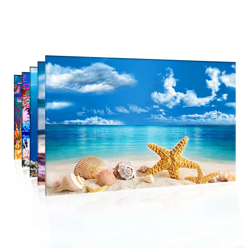 Planted Aquarium Wallpaper - حوض السمك خلفية الديكور ملصق خزان