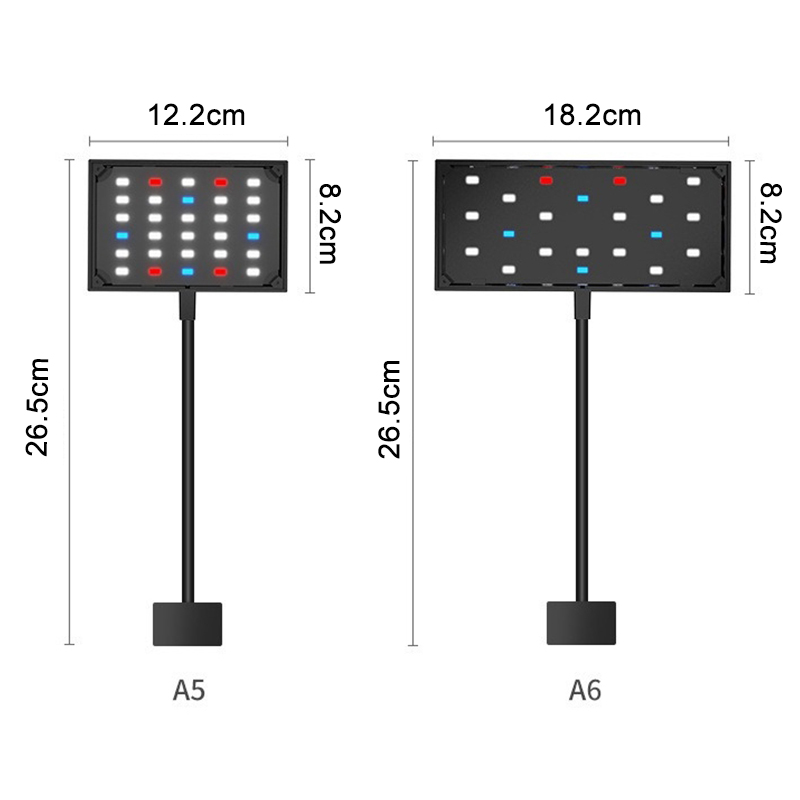 مصباح LED لحوض السمك يعمل عبر  - مراجعة Aquarium Plant Ornament وسعره