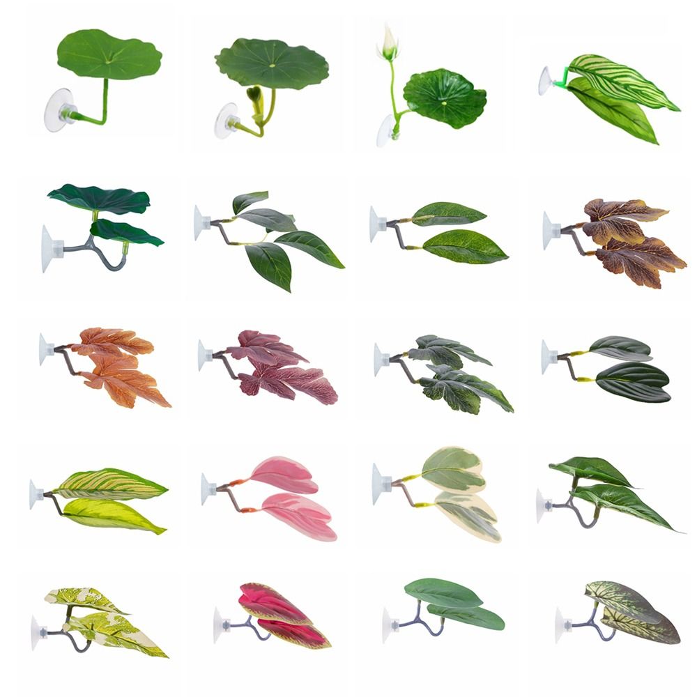 أوراق مسند سمك بيتا البلاستيكي - مراجعة Aquarium Plant Ornament وسعره