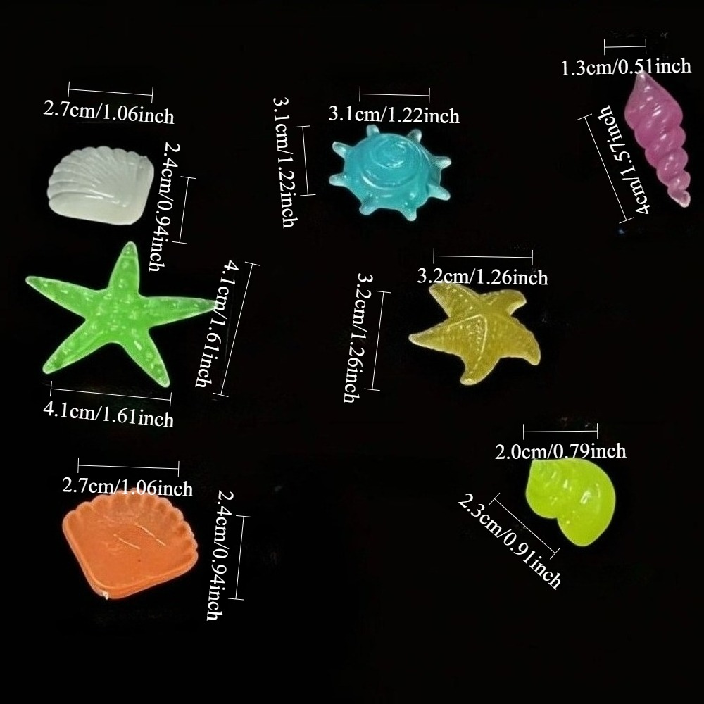 أحجار المحيط المضيئة، أصداف ال - مراجعة Aquarium Plant Ornament وسعره