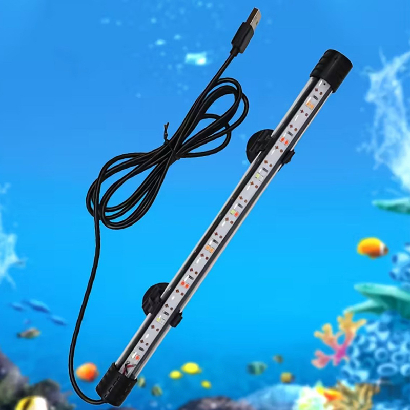 17-47 سنتيمتر USB التوصيل حوض  - مراجعة Aquarium Plant Ornament وسعره