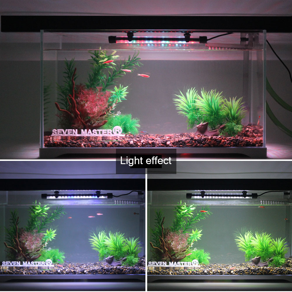 حوض السمك ضوء LED نمو النبات م - مراجعة Aquarium Plant Ornament وسعره