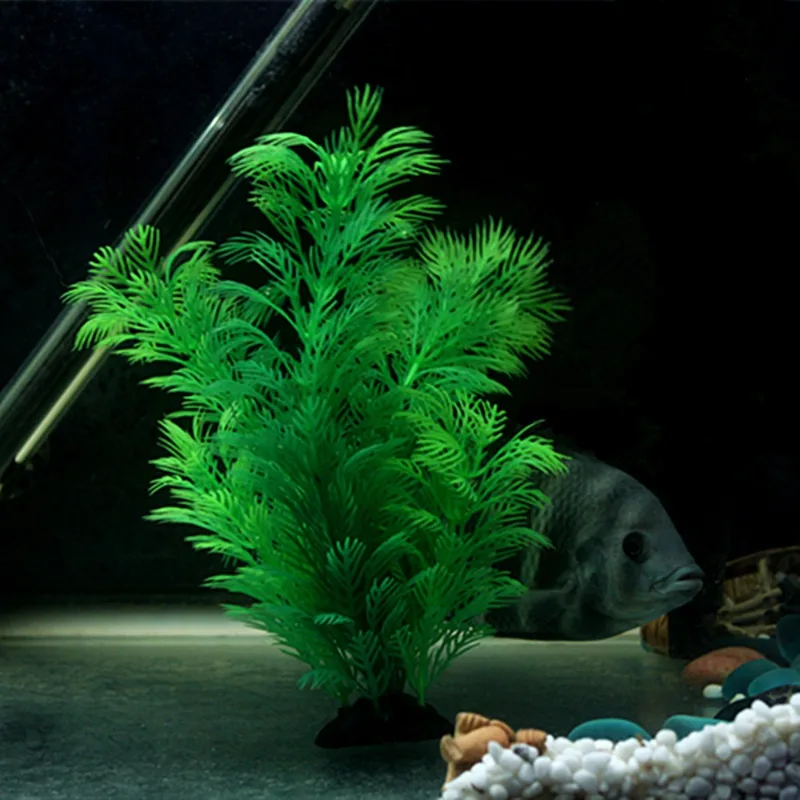 نباتات ديكور حوض السمك الاصطنا - مراجعة Aquarium Plant Ornament وسعره