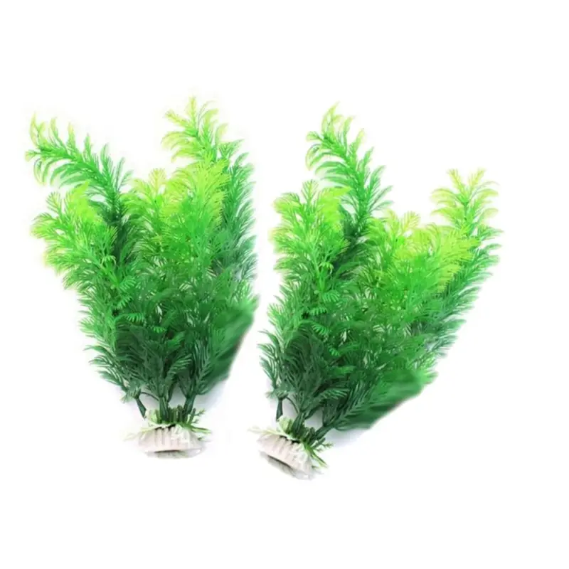 نباتات ديكور حوض السمك الاصطنا - مراجعة Aquarium Plant Ornament وسعره