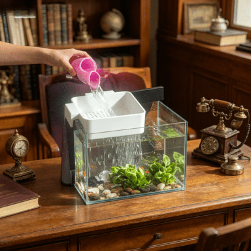 موزع تدفق مياه حوض السمك، حامل - مراجعة Planted Aquarium With Sand وسعره