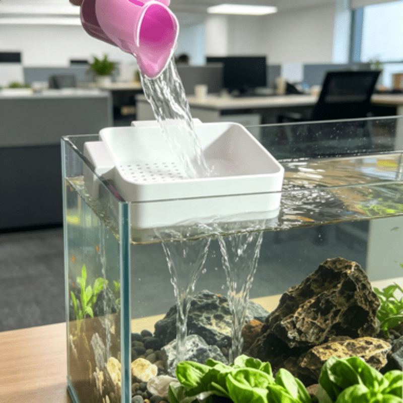 موزع تدفق مياه حوض السمك، حامل - مراجعة Planted Aquarium With Sand وسعره