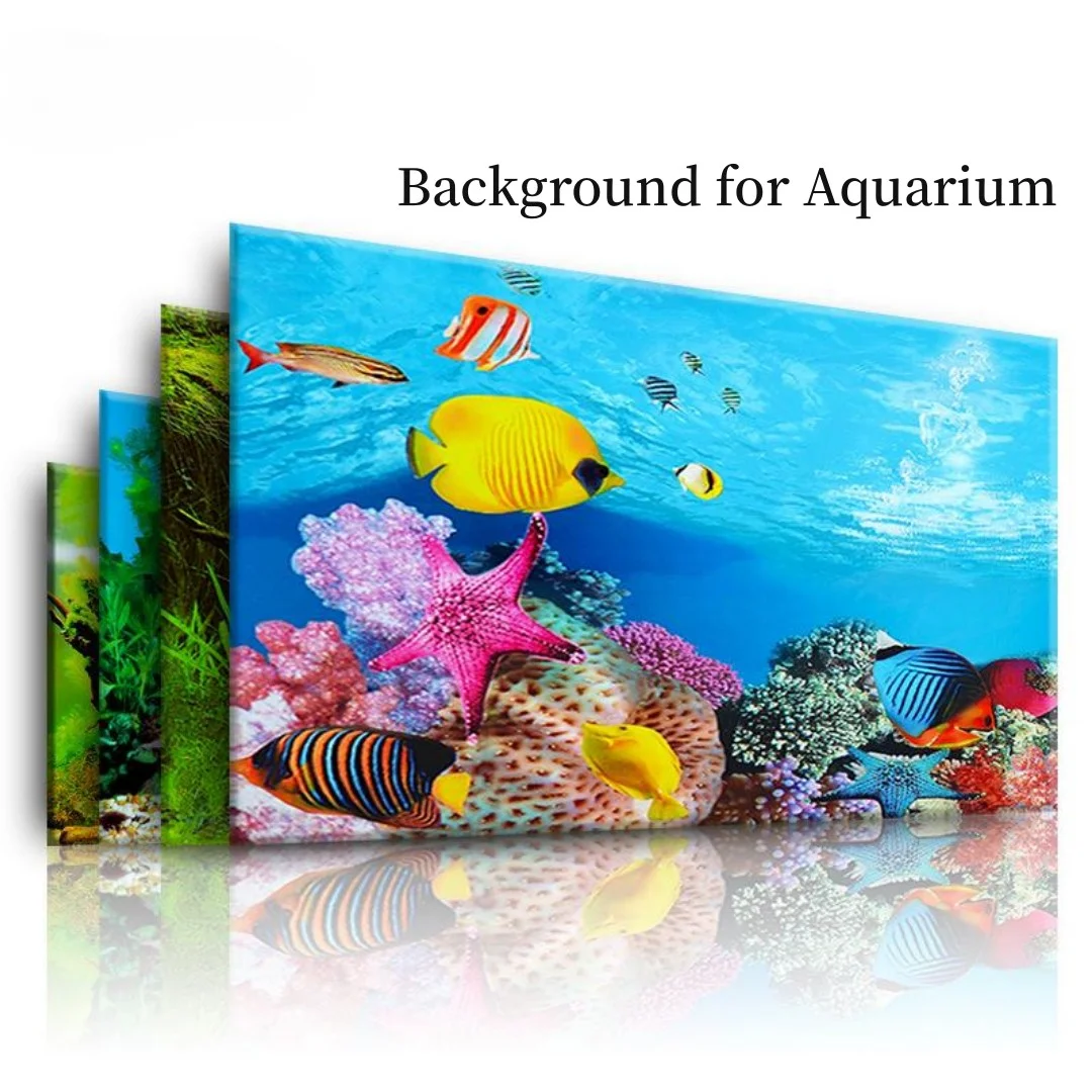 خلفية حوض السمك ثلاثية الأبعاد - مراجعة Aquarium Plant Ornament وسعره