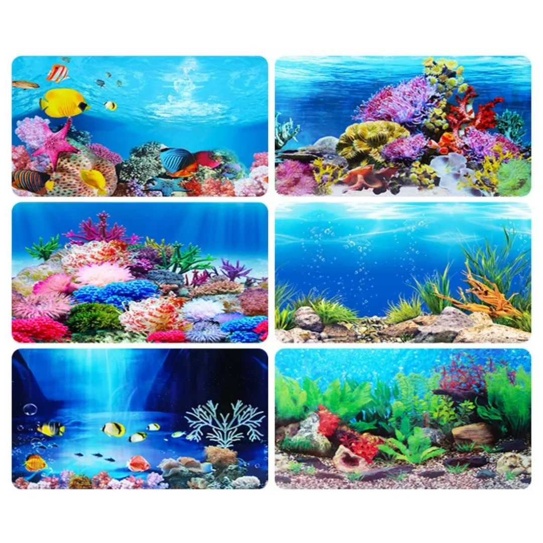 خلفية حوض السمك ثلاثية الأبعاد - مراجعة Aquarium Plant Ornament وسعره