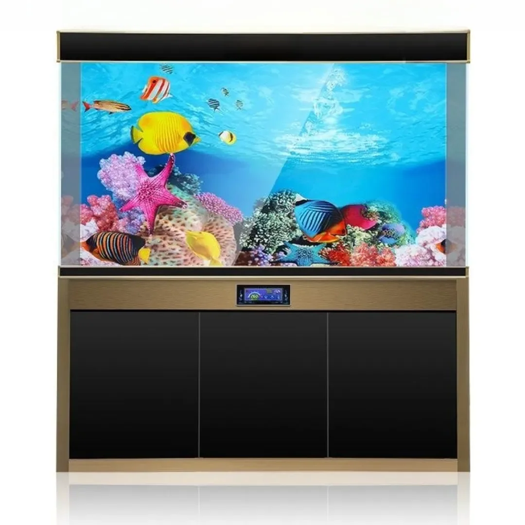 خلفية حوض السمك ثلاثية الأبعاد - مراجعة Aquarium Plant Ornament وسعره