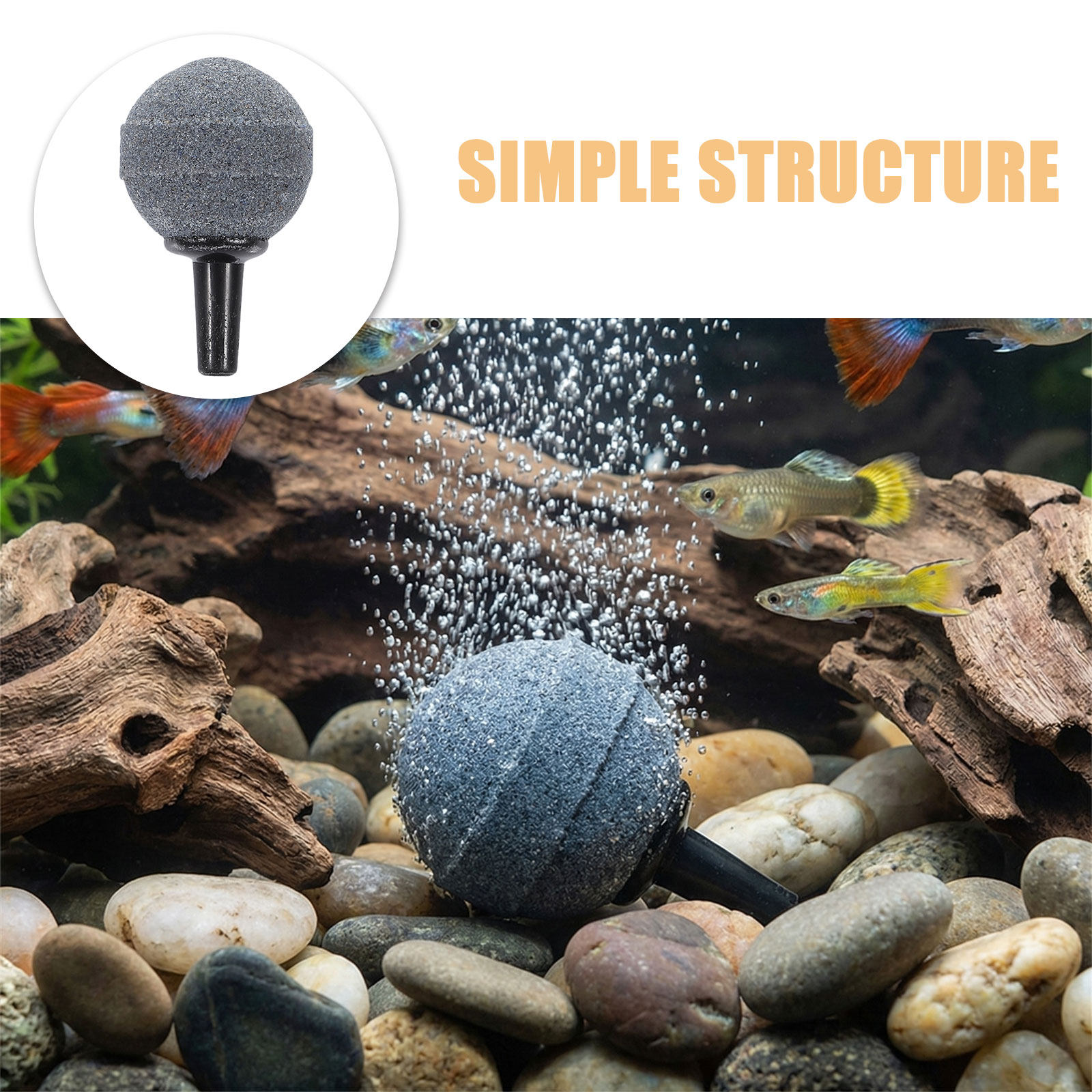 12 قطعة من أحجار تهوية أحواض ا - مراجعة Planted Aquarium Air Stone وسعره
