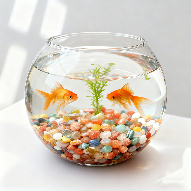 حصى ملون طبيعي من العقيق الكري - مراجعة Planted Aquarium Air Stone وسعره