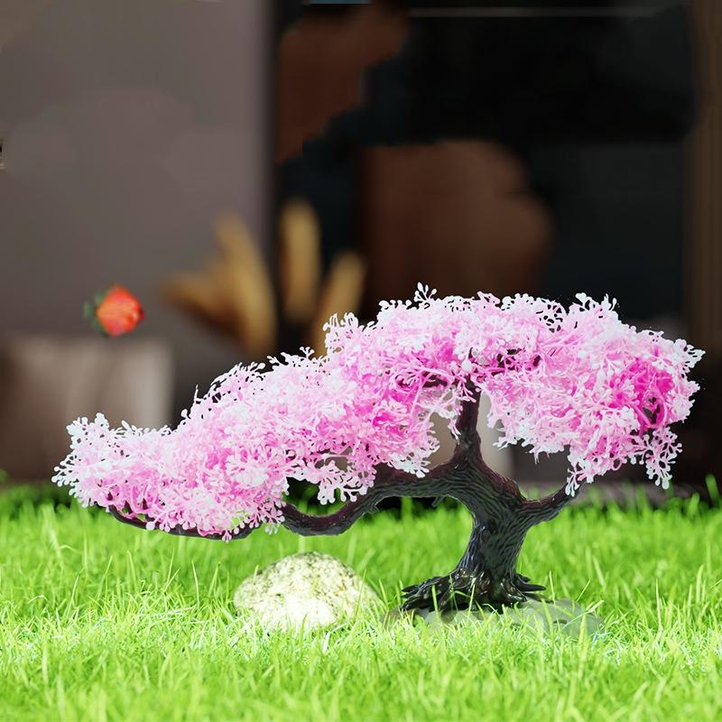 نباتات مائية اصطناعية بلاستيكي - مراجعة Aquarium Planted Tree وسعره