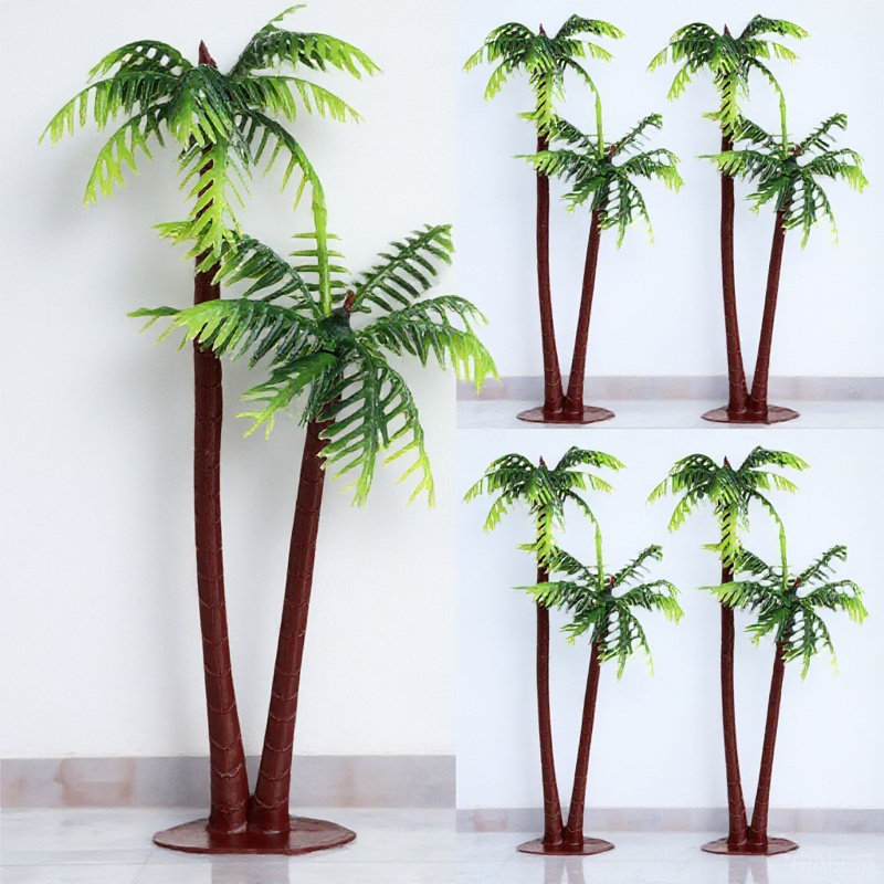 5 قطع من أشجار جوز الهند الاصط - مراجعة Aquarium Planted Tree وسعره