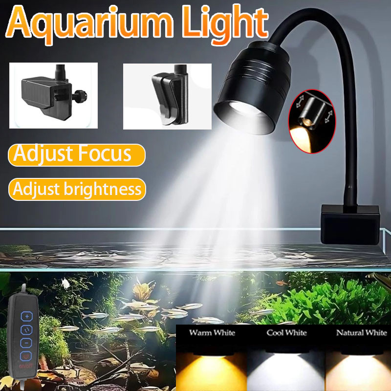 USB حوض السمك ضوء نباتات الإضا - مراجعة Aquarium Plant Ornament وسعره
