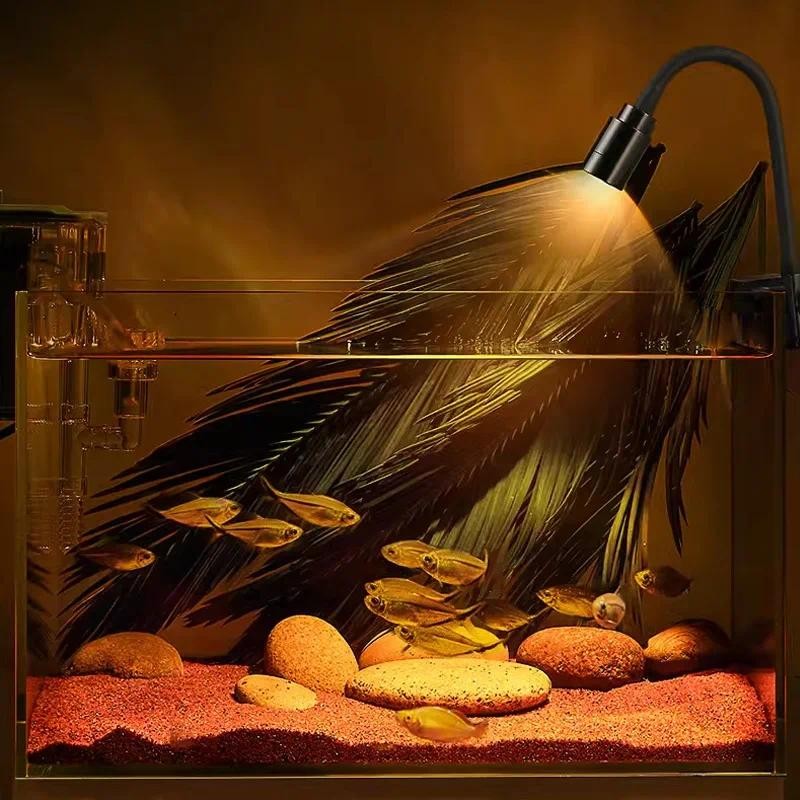 USB حوض السمك ضوء نباتات الإضا - مراجعة Aquarium Plant Ornament وسعره