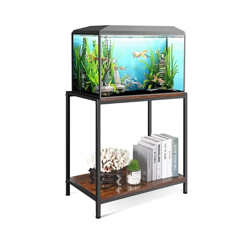 حامل حوض أسماك معدني متين متعد - مراجعة Aquarium Plant Factory وسعره